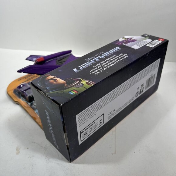 ZURG Fighter Ship With Zurg Figure Lightyear Disney Pixar Toy Story Movie 2022 - Picture 6 of 7